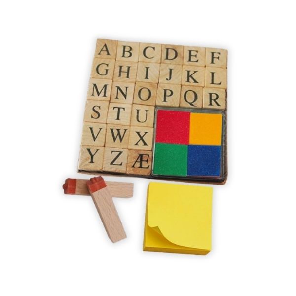 Alphabet Rubber Stamps