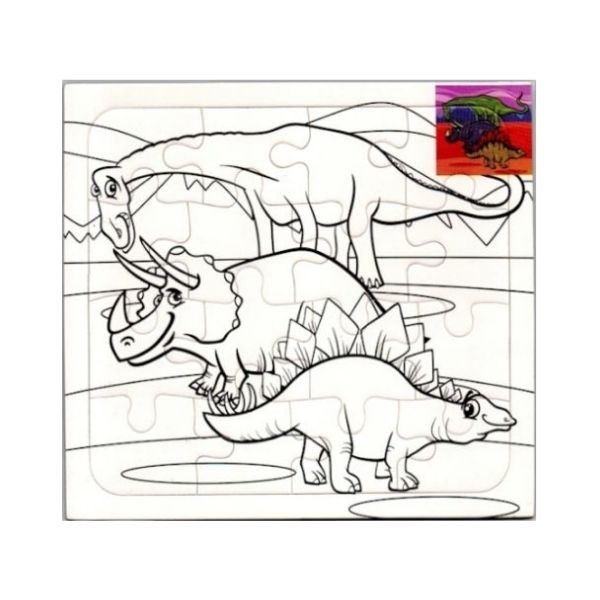 Magnetic Puzzle - Dino
