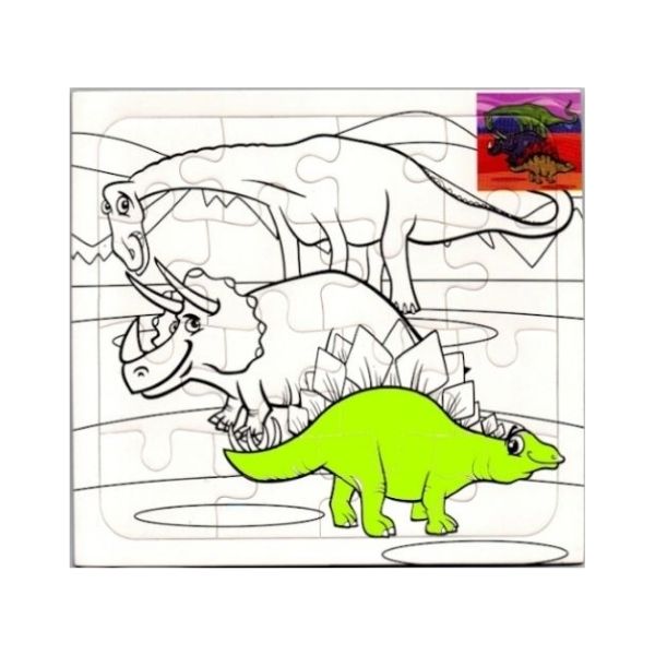 Magnetic Puzzle - Dino
