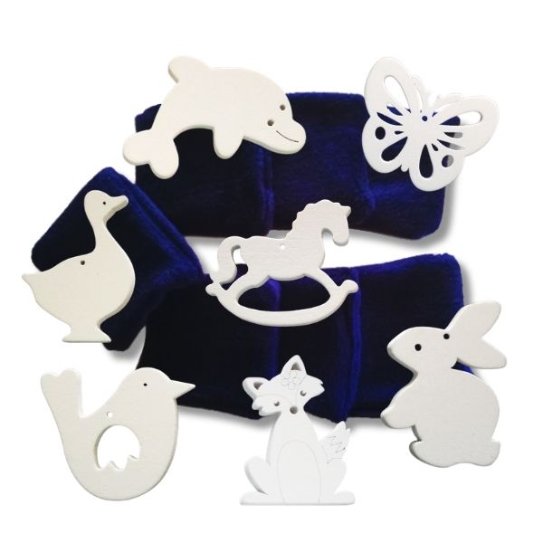 Tactile Velvet Bag Animals