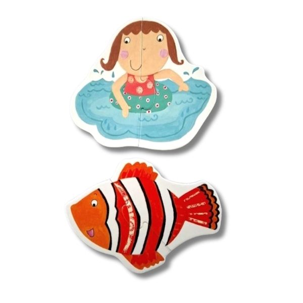 Touch 2 Piece Puzzles The Sea